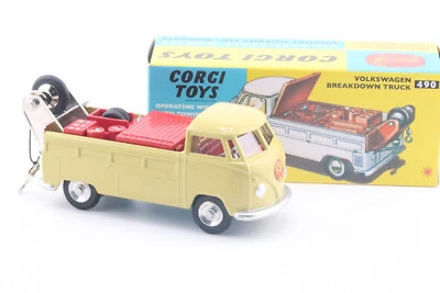 CORGI TOYS 490 * VOLKSWAGEN T1 BREAKDOWN TRUCK  * 1:43 * OVP ( RE-EDITION ) - Bild 1 von 4