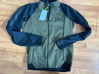 Chaqueta Craft Adv Bike Subzero Hombre XL Negra/Verde Frontal Resistente al Viento y al Agua Foto 1 de 4