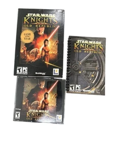 Star Wars KNIGHTS OF THE OLD REPUBLIC Windows PC Video Game 2003 KOTOR w/ Manual - Picture 1 of 6
