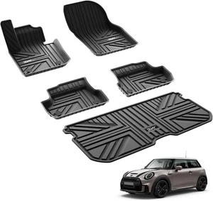 Alfombrillas Mini Hatch F56 2014-2023 (3 puertas) - Juego completo - Imagen 1 de 4