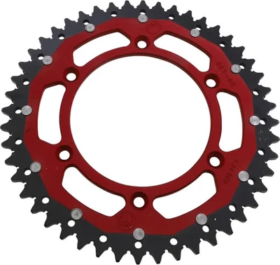 Moose Red 48 Tooth Rear Dual Sprocket Husaberg TE125 12-13 - Image 1 of 3