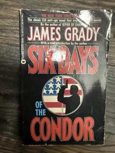 Six Days of the Condor by James Grady Hardback Dust Jacket 1st 1974 NOV2 - Picture 1 of 2