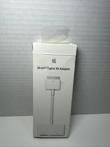 Apple 30pin HDMI Digital AV Adapter A1422 Genuine OEM Connector Authentic - Picture 1 of 11