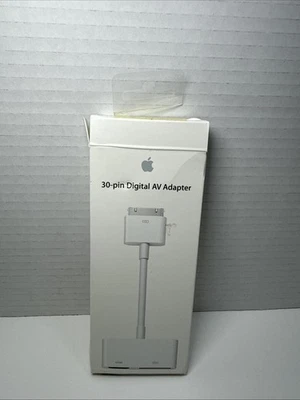 Apple 30pin HDMI Digital AV Adapter A1422 Genuine OEM Connector Authentic - Image 1 of 4
