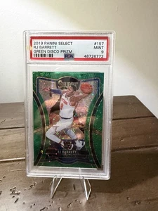 2019-20 Panini Select Premier Level RJ Barrett (5/5) #157 Green Disco Prizm (RC) - Picture 1 of 2