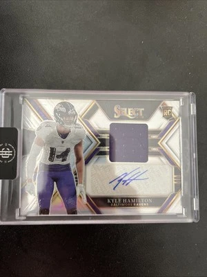 2022 Panini Select - RPA  Kyle Hamilton #RSM-KH Silver Prizm /199  - Image 1 of 2