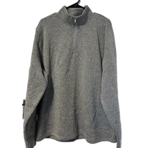 NWT Old Navy grey 1/4 zip pullover sweater fleece size xl - Picture 1 of 9