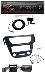 Pioneer DAB USB Lenkrad Bluetooth Autoradio für Renault Megane III 09-12 schwarz - Bild 1 von 10