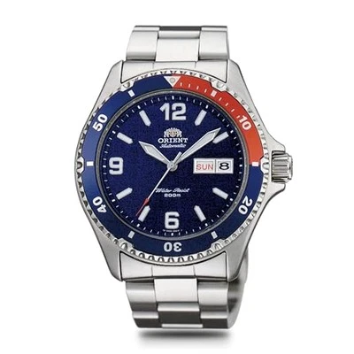 ORIENT Mako II SAA02009D3 Auto Men's Diver Watch 200m Blue Dial 40mm Japan - Image 1 of 3