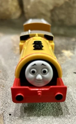 Vintage 1999 Britt Allcraft Thomas & Friends Ben w/Clarabel Motorized Train, EXC - Image 1 of 4