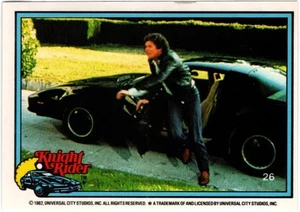 Knight Rider TV Show Card #26 Donruss 1982 - Picture 1 of 2