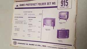Sams Photo Fact Set 915 Oct 1967 Complete (D) - Picture 1 of 9