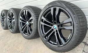Original BMW X5 F15 X6 F16 20 Zoll Winterräder Doppelspeiche M468 RFT DOT21 6-7m - Bild 1 von 10