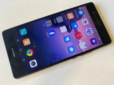 Huawei P9 Lite (VNS-L31) Smartphone (Unlocked) 16GB 3GB 4G LTE  Android 7 Black - Image 1 of 4