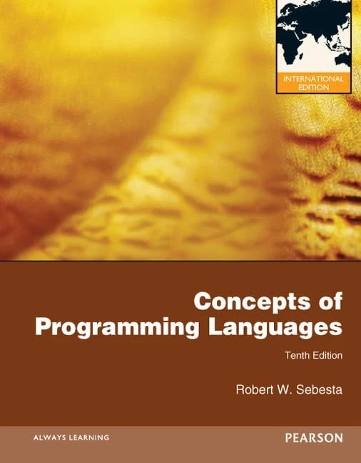 Concepts of Programming Languages,10th Edition - Image 1 of 1