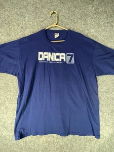 Danica Patrick #7 T-Shirt Andretti Green Racing Blue 2XL - Bild 1 von 5