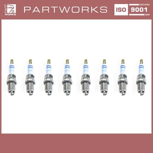 8x Zündkerze für PORSCHE Cayenne 955 turbo 4.5 BOSCH - Picture 1 of 9