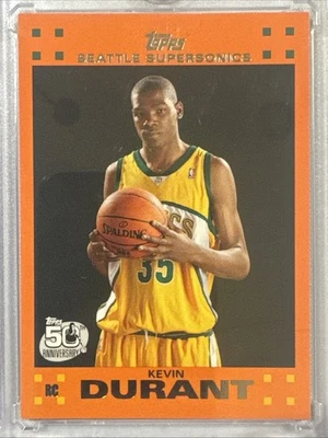 Topps Kevin Durant 2007 novato #2/14 🔥 estado impecable Foto 1 de 2