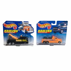 Vtg 90's 1998 Hot Wheels Long Haulers (Muscle Tow & 65743-96 ) • MATTEL • NEW - Picture 1 of 4
