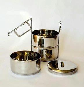 Tiffin Tin Lunchbox - Picture 1 of 2