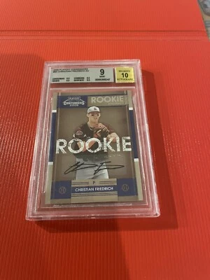 2008 Playoff Contenders Christian Friedrich Auto #68 - Image 1 of 2