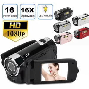 16MP Digital Camcorder 1080P HD Digital Video Camera 16X Shoot Zoom 2.7inch - Picture 1 of 28