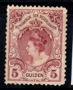 Paesi Bassi 1898 Mi. 65 Nuovo ** 40% Regina Wilhelmina, 5 G