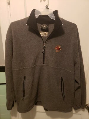 Boston College Eagles Charles River Apparel 1/4 Zip Sweatshirt mens sz medium - Image 1 of 4