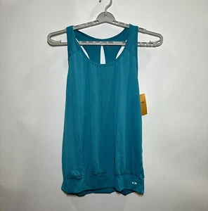 C9 Champion Women's Duo-Dry Plus Size Performance Tank Top Turquoise 2X - Picture 1 of 2