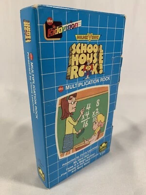 School House Rock Multiplication Rock VHS ABC Golden Vision Kidavision 1987 - Image 1 of 4