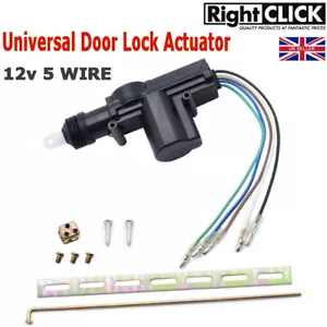 Motor de puerta de bloqueo central de 5 cables/maestro/solenoide/actuador 12 V-MOT-M - Imagen 1 de 1