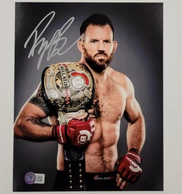 Ryan Bader signed 8x10 Photo UFC MMA autograph ~ Beckett BAS (A) - Image 1 of 3