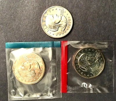 1979 P D  S S Susan B. Anthony Dollar  Set + TYPE ! PROOF - Image 1 of 4