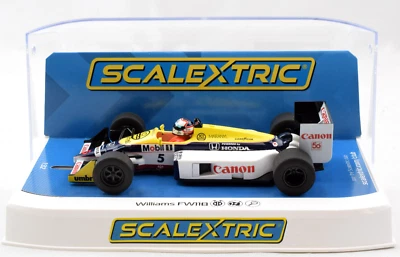 Scalextric Williams FW11B - Nigel Mansell - 1987 British GP 1/32 Slot Car C4508 - Image 1 of 3