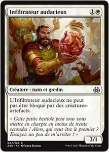 MTG Magic AER - (x4) Audacious Infiltrator/Infiltrateur audacieux, French/VF - Picture 1 of 1