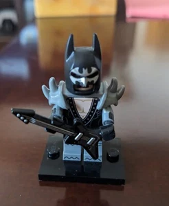 The LEGO Batman Movie Minifigure Series 1 #2 Glam Metal Batman (71017) - Picture 1 of 1