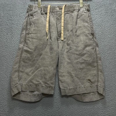 TOMMY BAHAMA Relax Linen Shorts Mens Small Brown Casual Beach Resort Wear - Image 1 of 4