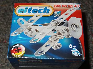 Mini Aircraft Eitech Creative Metal Construction Building Toy Plane C45 - Picture 1 of 3