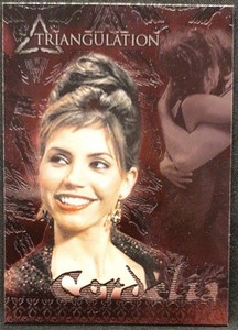 Angel Season 3 Foil Chase Card 2002 Inkworks Triangulation TR2 Cordelia