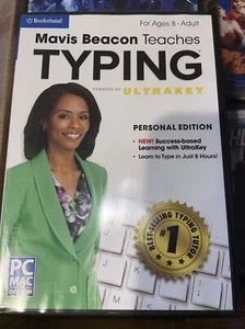 Mavis Beacon Teaches Typing Powered By Ultrakey Personal Edition DVD ROM - Picture 1 of 1