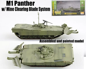 US M1 Abrams Panther II con sistema de cuchilla de limpieza de minas 1/72 acabado Modelo fácil - Imagen 1 de 5