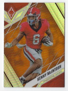 2023 Chronicles Draft Picks Phoenix #23 Kenny McIntosh Orange ~ Georgia Bulldogs - Picture 1 of 2