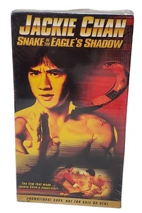 Snake in the Eagle's Shadow VHS Tape Jackie Chan Promotional Screener Rare HTF - Picture 1 of 6