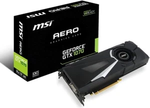 MSI GeForce GTX 1070 Aero OC / 8GB GDDR5 / GAMING Grafikkarte - Bild 1 von 4