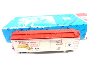 Con-Cor N Scale Massachusetts Box Car - Picture 1 of 5