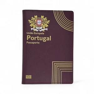 Portugal Genuine Leather Crafted Travel Passport Wallet/Holder - Picture 1 of 5