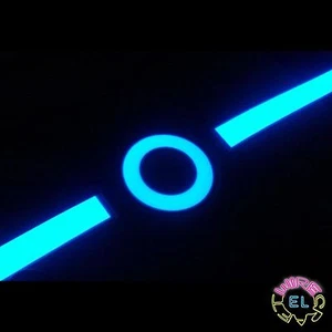 EL Hoops 4pcs of 6cm dia - £12.99 - Glowing Ring/Ring Shape on Tron Costume - Picture 1 of 9