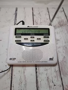 Midland Weather Radio WR-120 Public Alert NOAA Emergency Storm Alert,Tested Work - Picture 1 of 2