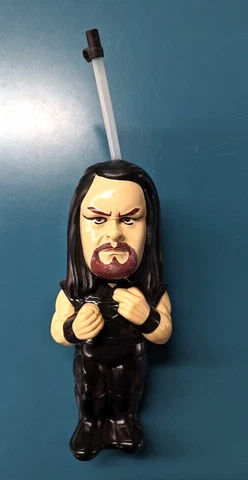 Vintage The UNDERTAKER 3D Big Sipper WWF Attitude 2001 Water Bottle New WWE WCW Cover