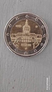 2€ Gedenkmünze Deutschland 2018 Schloss Charlottenburg D - J - Berlin - Bild 1 von 2